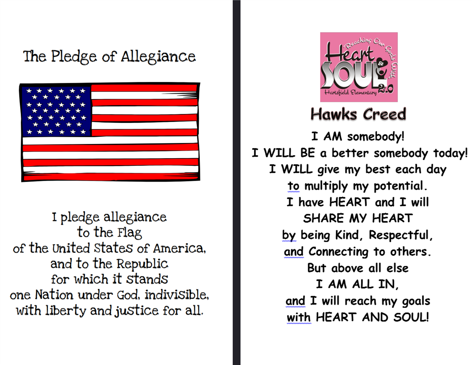 Pledge and Creed 